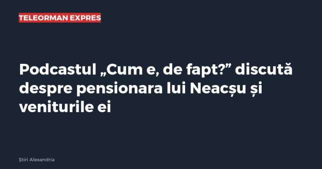 Imagine cu caracter ilustrativ