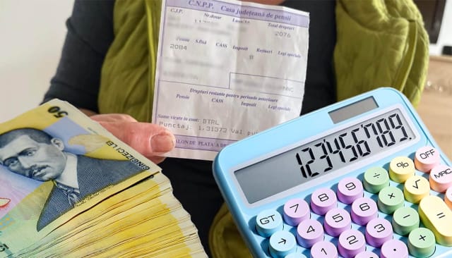 calcul pensie România