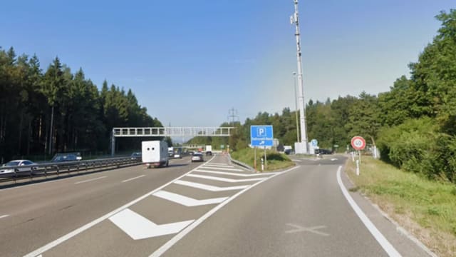Poliția pe autostrada A1 din Elveția