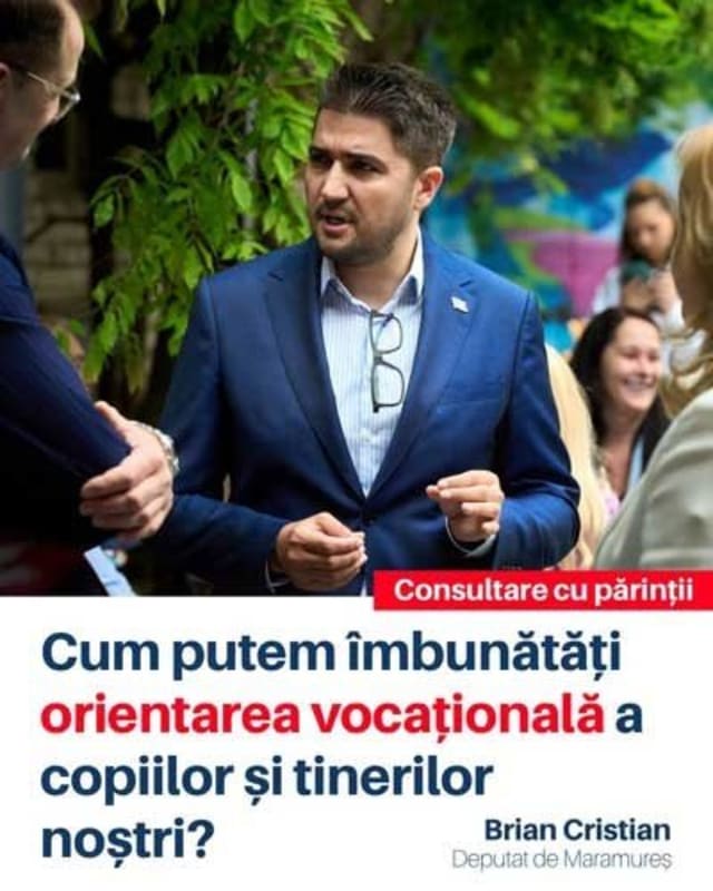 Întâlnire consultare publică orientare vocațională