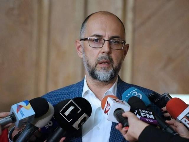 Kelemen Hunor la o conferință de presă