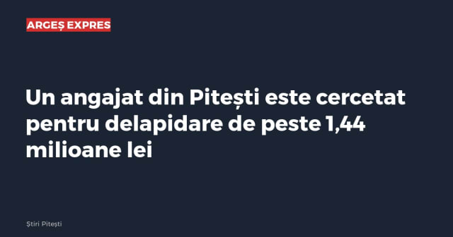 Imagine cu caracter ilustrativ