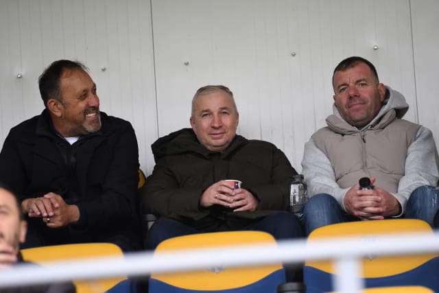 Dan Petrescu la meciul Unirea Slobozia - Concordia Chiajna