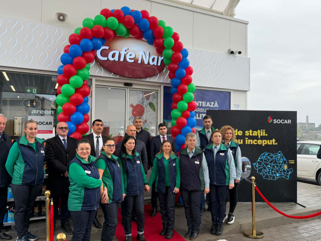 Inaugurarea stației SOCAR în Galați