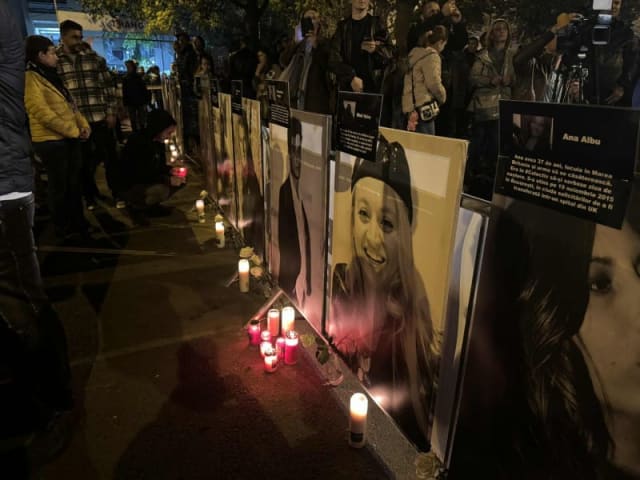 Comemorare Colectiv, lumânări aprinse în memorie