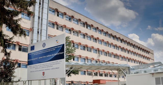 Spitalul Județean Brașov, intrare principală