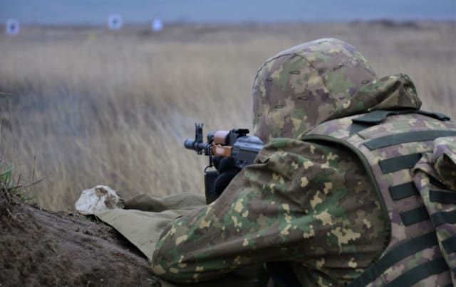 harta zonă perimetru militar Cataloi, indicator STAI SE TRAGE