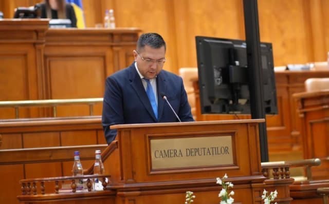 Radu Moisin discutând despre reforma administrativ-teritorială