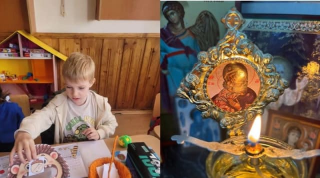 Preot din Botoșani, cu fiul de 7 ani internat la oncologie: „Vă rugăm să vă uniți în rugăciune pentru Timotei”