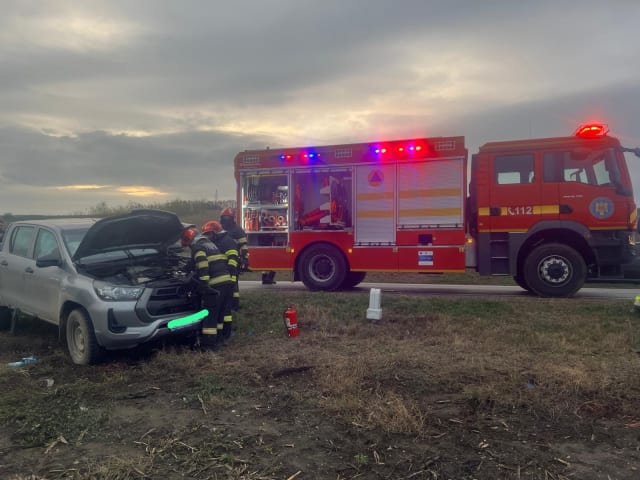 Accident pe DE581, fără victime