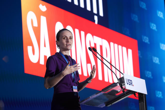 Oana Țoiu la Congresul USR