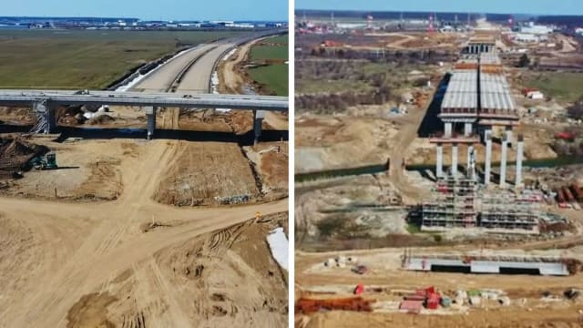 Șantier Autostrada Bucureștiului A0, lucrări finale