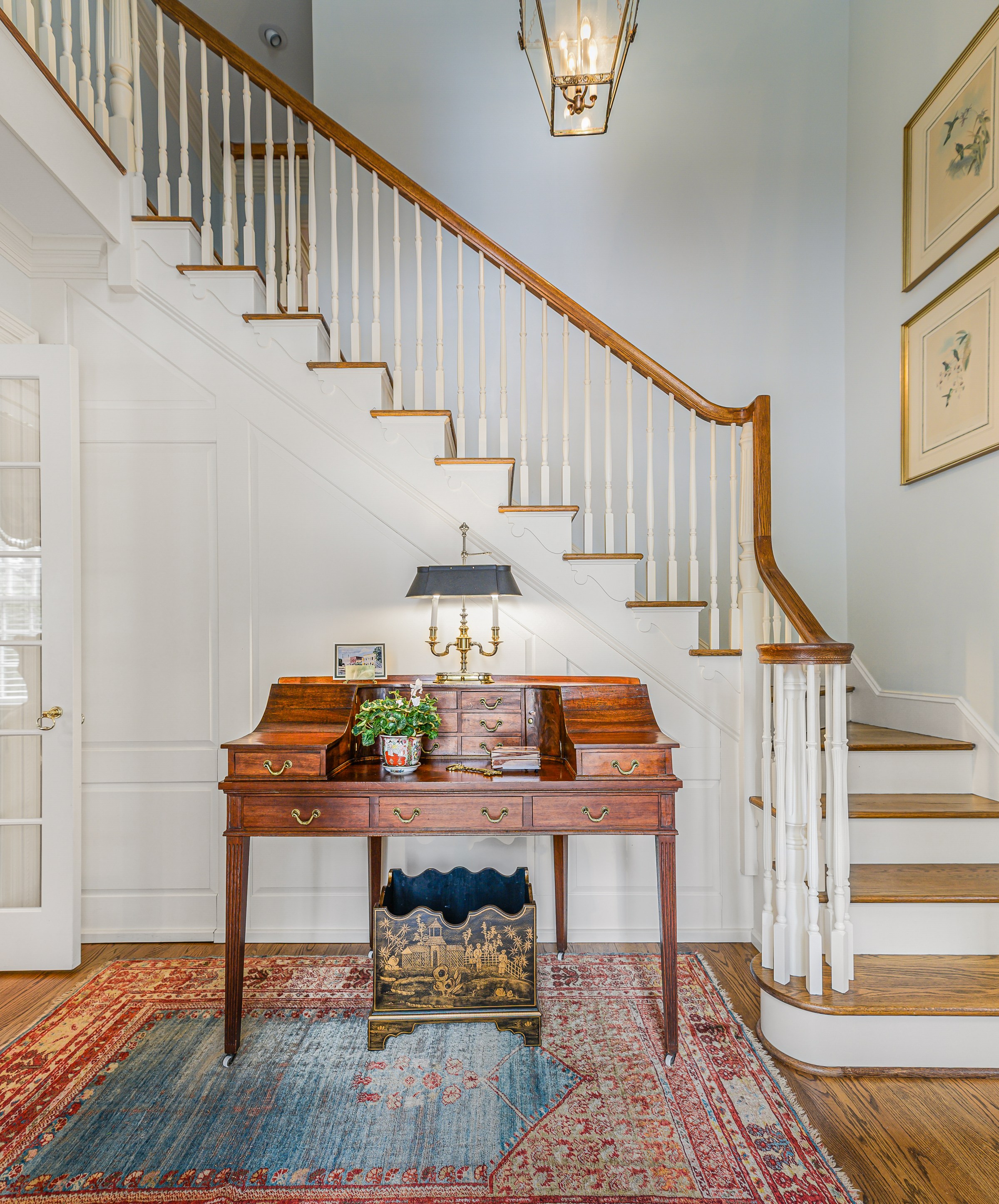 Across the threshold: the entry hall waiting beyond the door