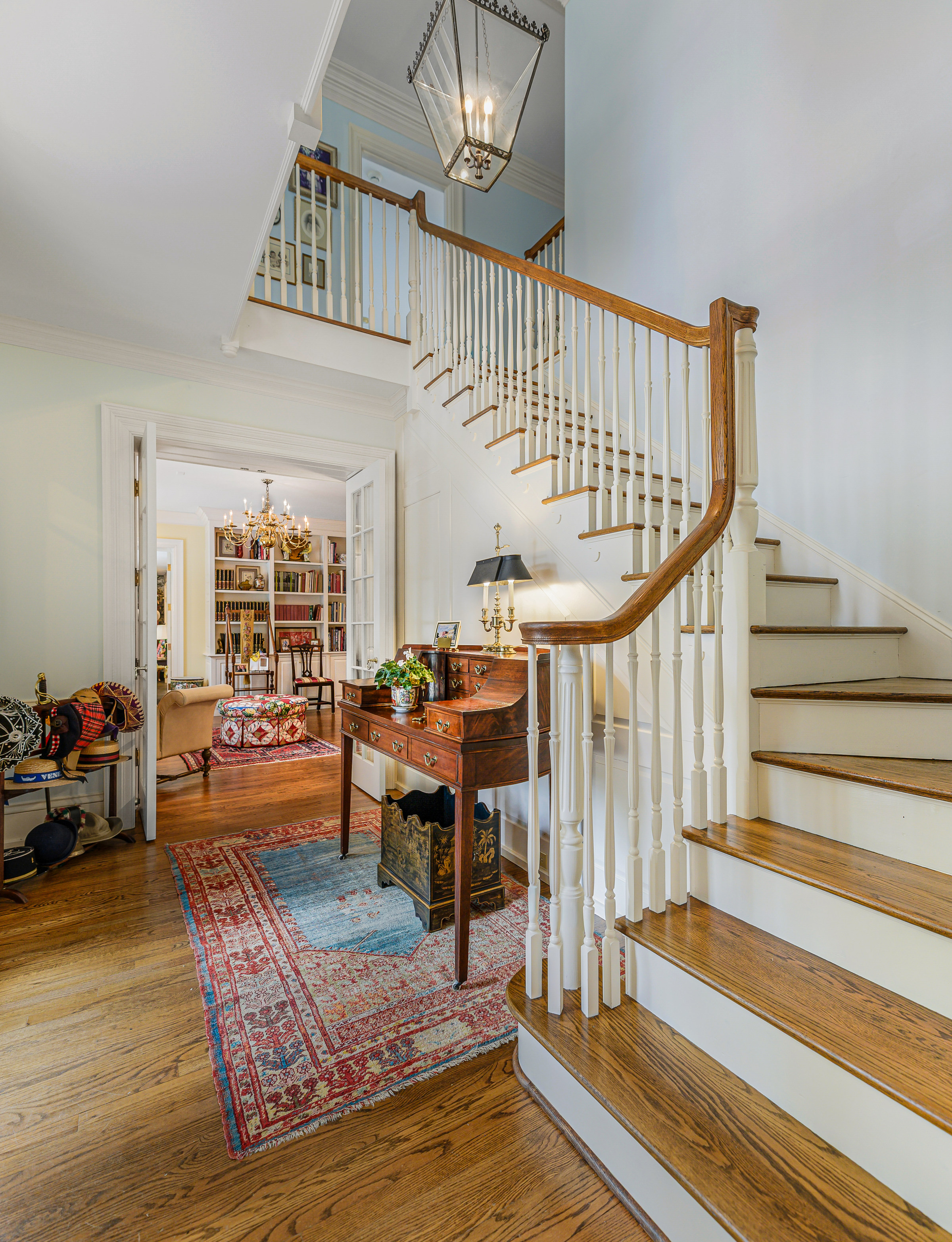 The entry hall, further in