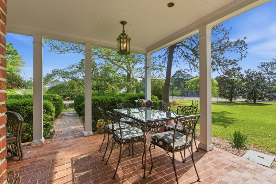 Side porch