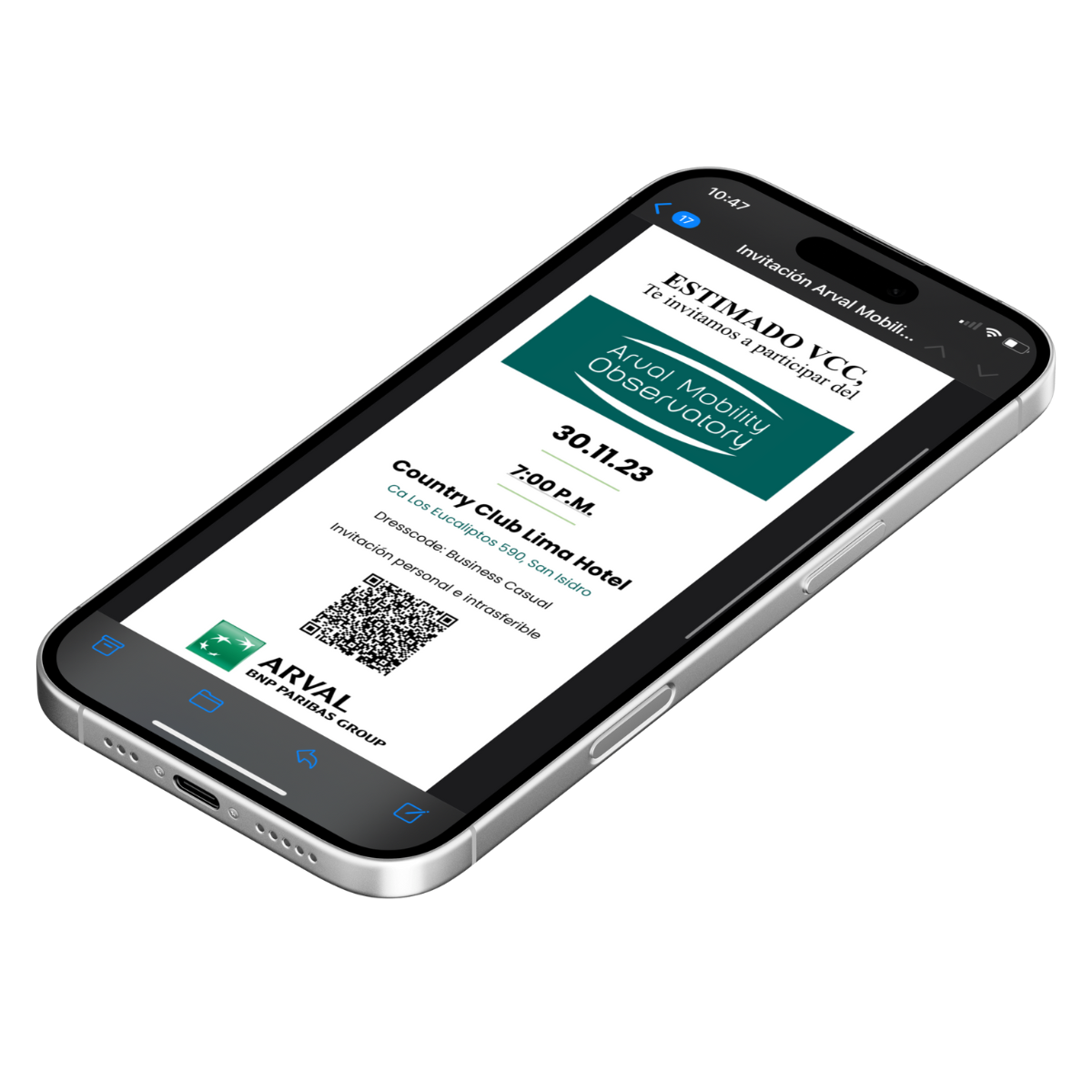 Sistema de QR para entradas