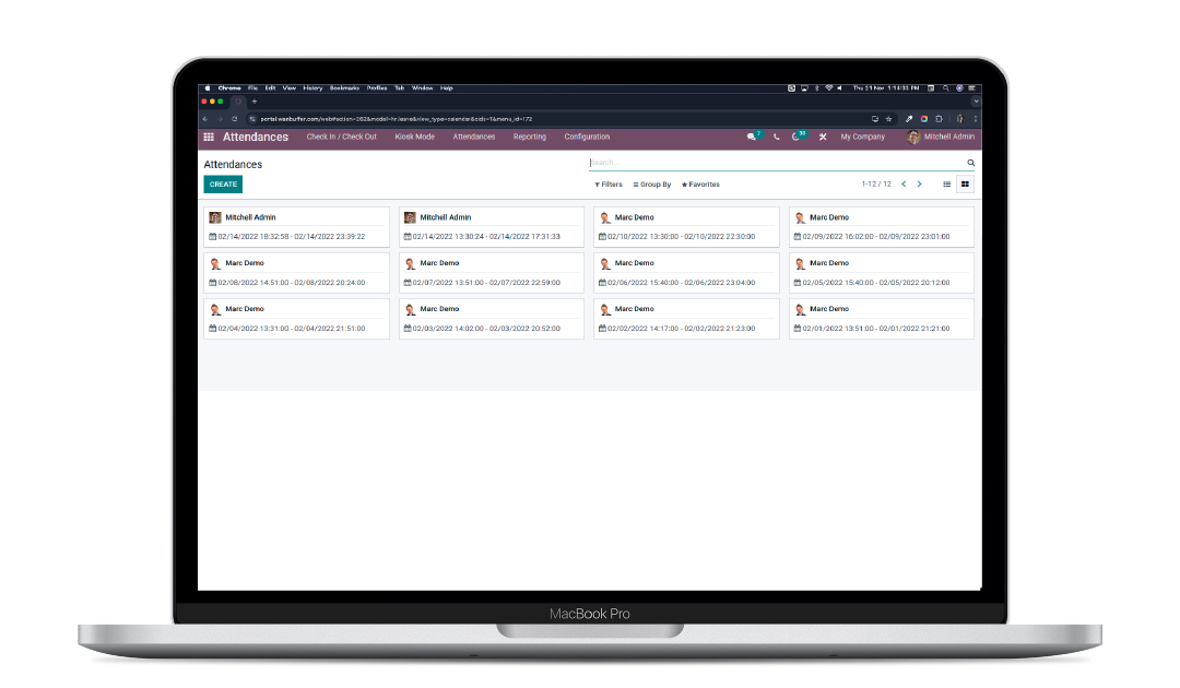 Attendance Dashboard
