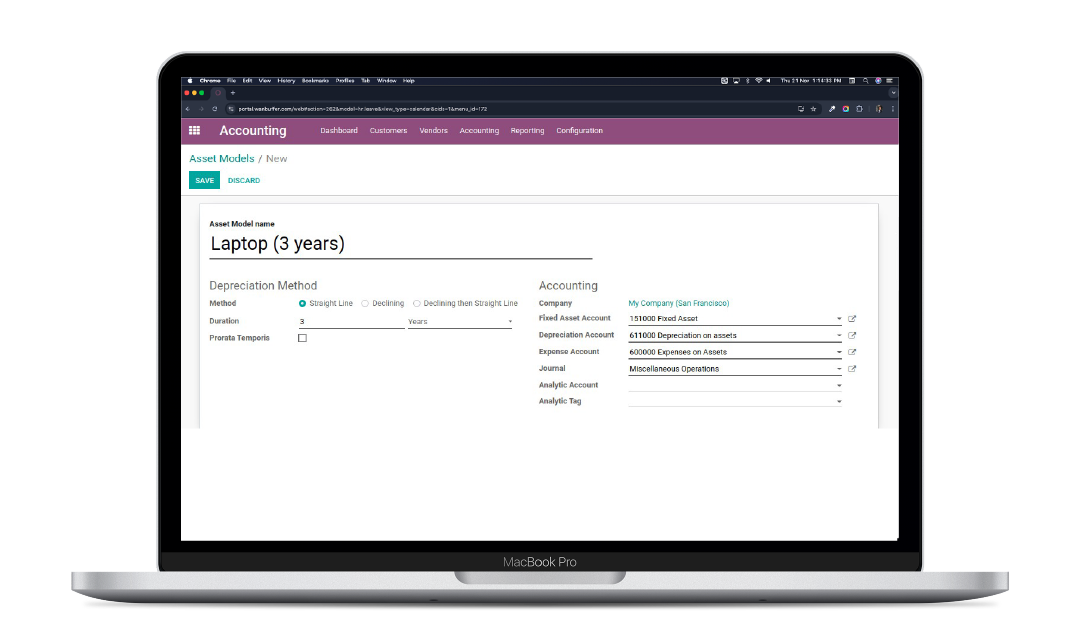 Assets Management Dashboard