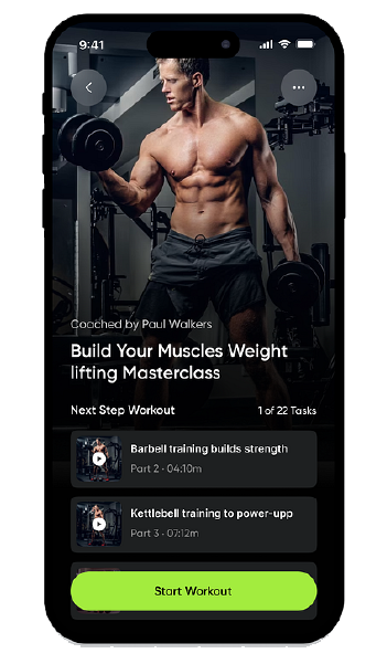 Gym Management Mobile Interface