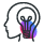Light bulb icon for innovative ideas