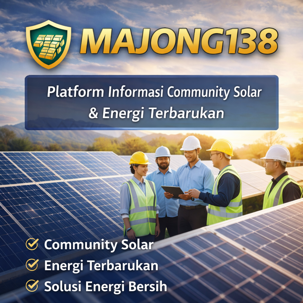 MAJONG138 – Platform Informasi Community Solar & Energi Terbarukan image 1