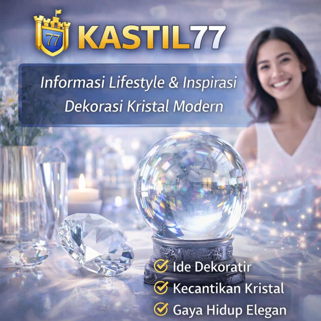 KASTIL77 – Informasi Lifestyle & Inspirasi Dekorasi Kristal Modern image 1