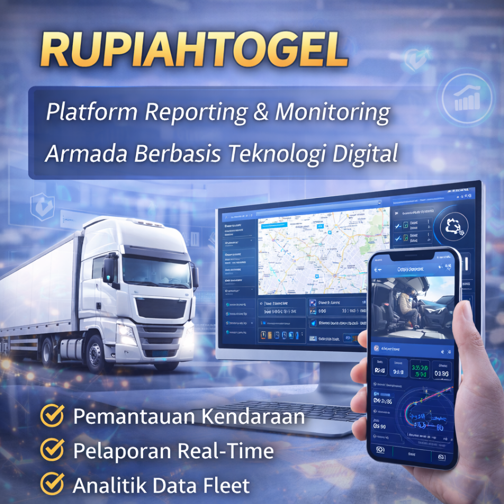RUPIAHTOGEL – Platform Reporting & Monitoring Armada Berbasis Teknologi Digital image 1