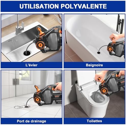 Vue 4 de Dominox Furet Deboucheur De