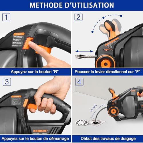 Vue 6 de Dominox Furet Deboucheur De