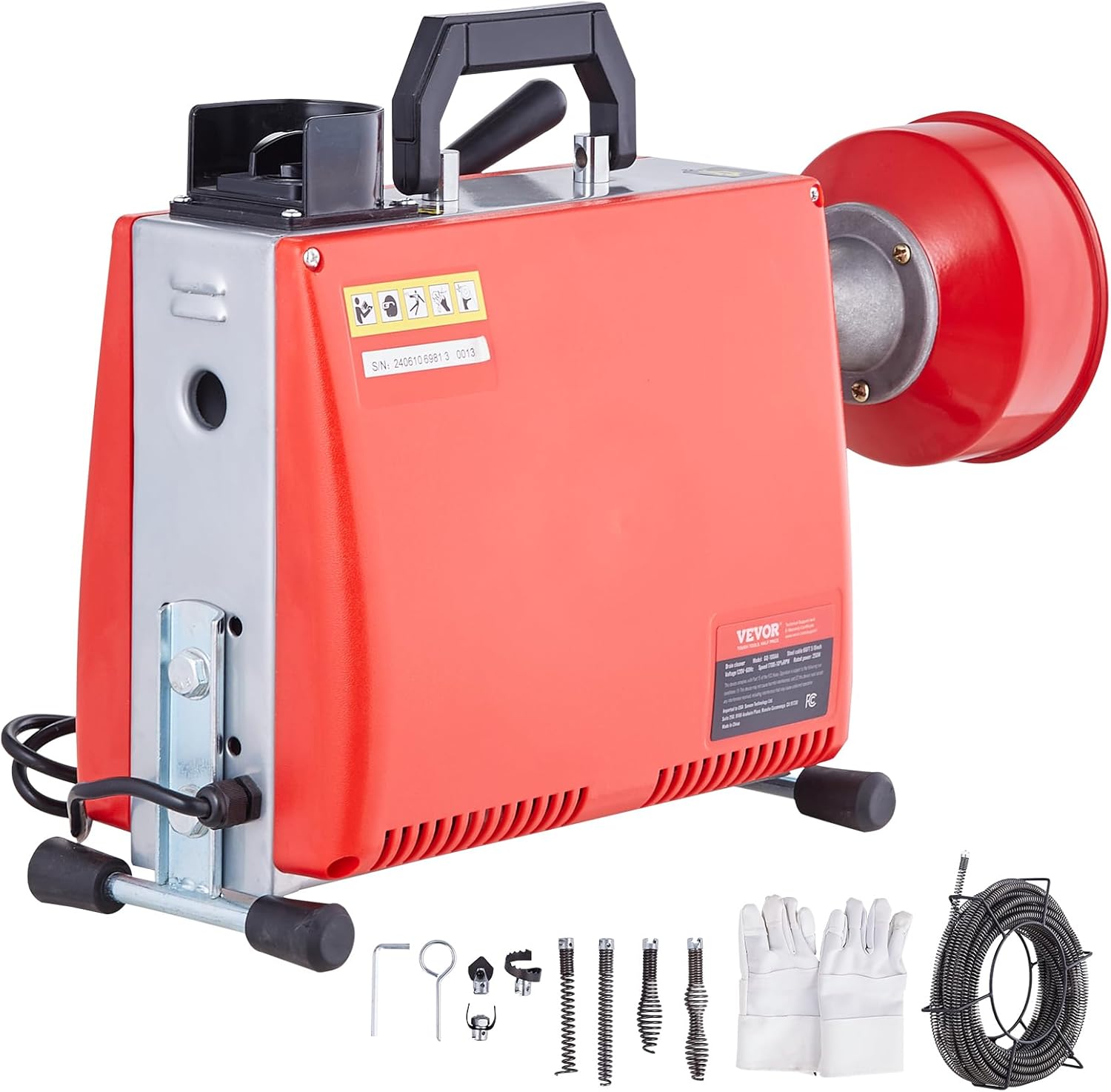 Vevor Deboucheur Electrique Canalisation