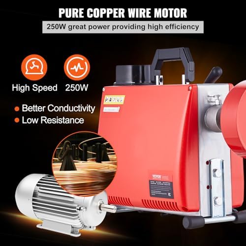 Vue 5 de Vevor Deboucheur Electrique Canalisation