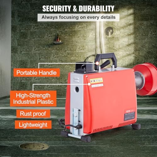 Vue 6 de Vevor Deboucheur Electrique Canalisation