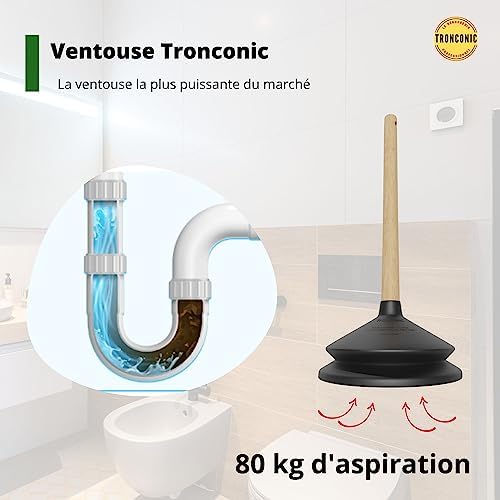Vue 3 de Tronconic Kg Daspiration Ventouse