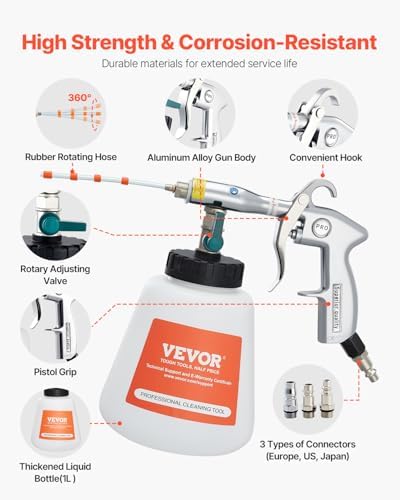 Vue 4 de Vevor Pistolet Nettoyage Voiture