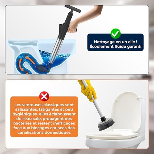 Vue 3 de Drainix Pro Deboucheur Canalisation