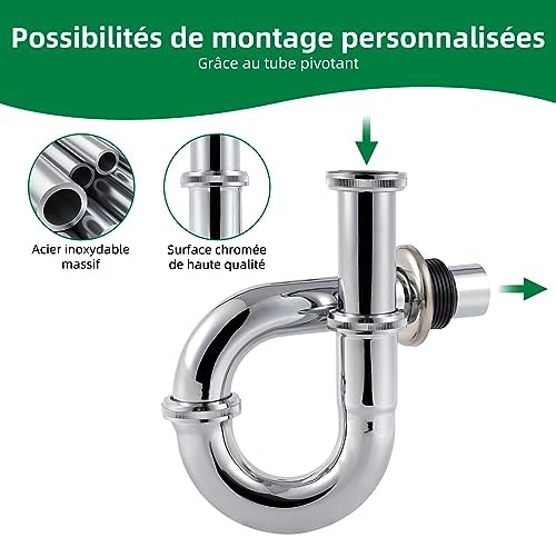 Vue 4 de Hibbent Siphon En Acier