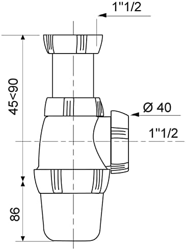 Vue 3 de Wirquin Sp Siphon Devier