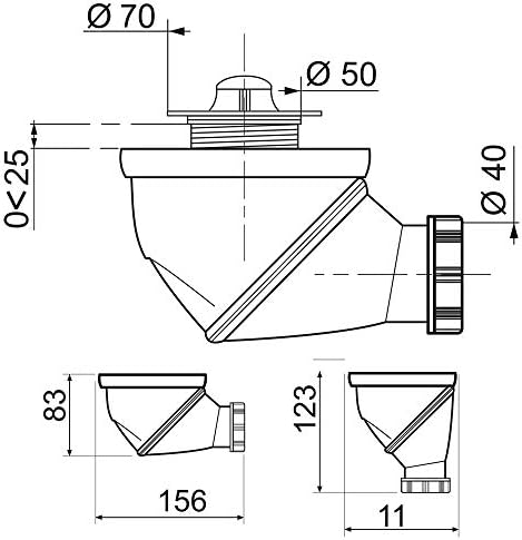 Vue 5 de Wirquin Bonde De Douche