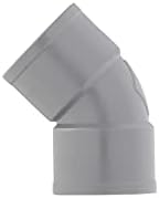 Vue 2 de Coude Pvc Femelle Femelle