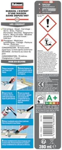 Vue 2 de Rubson Mastic Bain Et