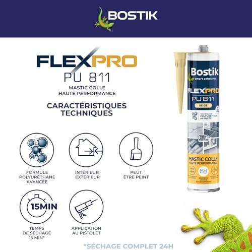 Vue 3 de Bostik Mastic Colle Flexpro