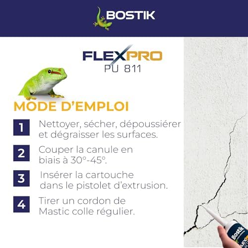 Vue 6 de Bostik Mastic Colle Flexpro