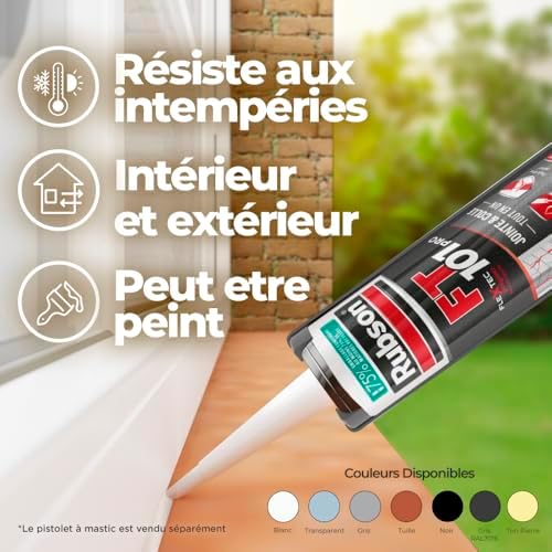 Vue 3 de Rubson Mastic Ft Blanc