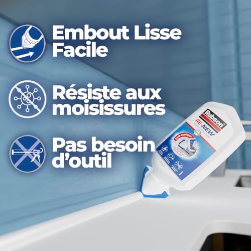 Vue 4 de Rubson Renew Blanc