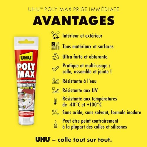 Vue 2 de Uhu Polymax Prise Immediate