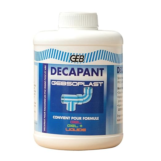 Decapant Pour Raccords Pvc