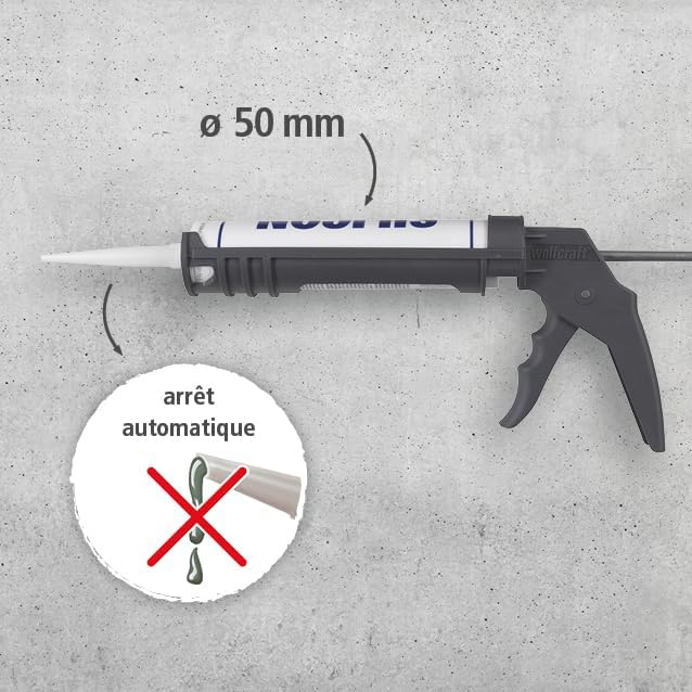 Vue 3 de Wolfcraft Pistolet Cartouche