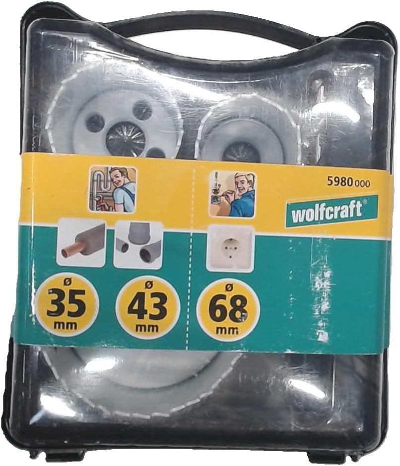 Wolfcraft Coffret De Trepans