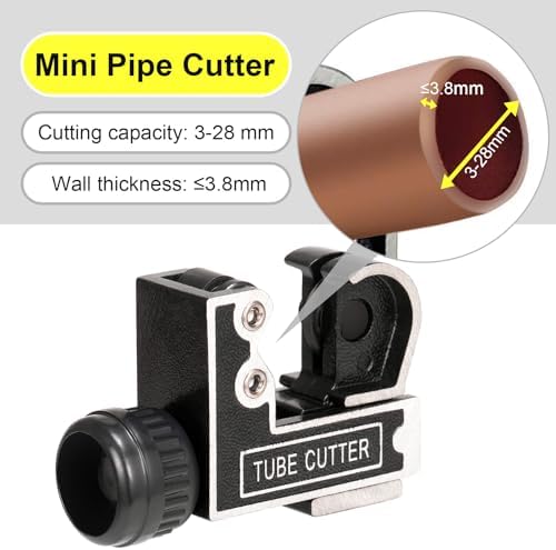 Vue 2 de Mini Coupetube Cuivre Mm