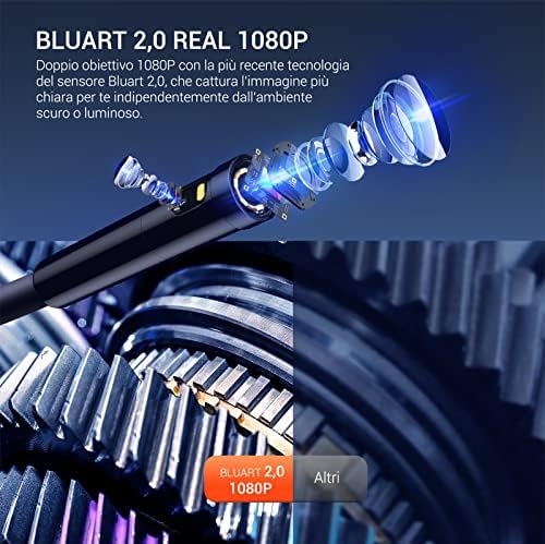 Vue 3 de Depstech Camera Endoscope